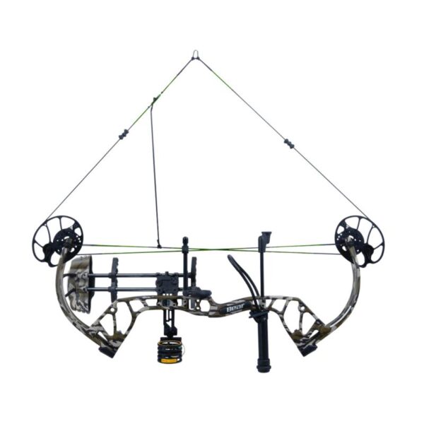 Bear Archery Compound Bow THP Royale Gamekeeper Jr Package RH (5#-50#)-(12.0"-27.0") 80% Let Off Mossy Oak Bottomland - Image 3