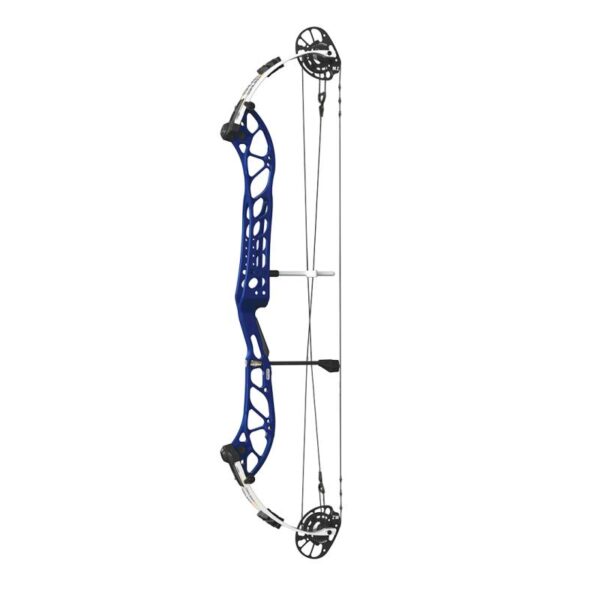 PSE Compound Bow Dominator Duo X 38 M2 RH 60#-(26.0''-30.0") 65-75% Let Off Charcoal Handle/White Limbs - Image 7