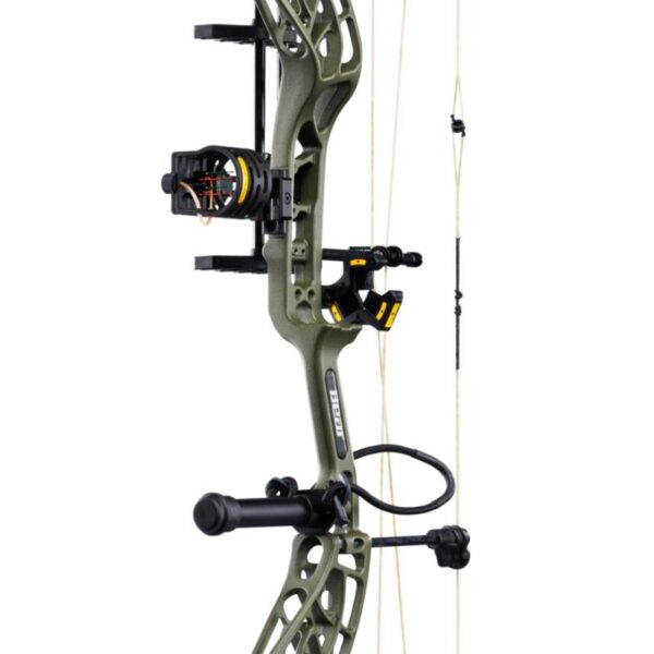 Bear Archery Compound Bow Whitetail INT RH (55#-70#)-(25.0"-30.0") 75%-90% Let Off Olive Handle/Olive Limbs - Image 9