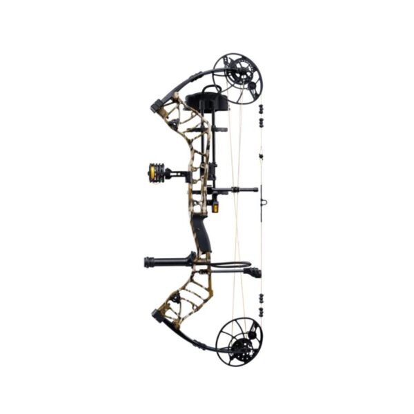 Bear Archery Compound Bow Legend 30 RH (14#-70#)-(18.0"-31.0") 85% Let Off Throwback Green Handle/Fred Bear Limbs - Image 11