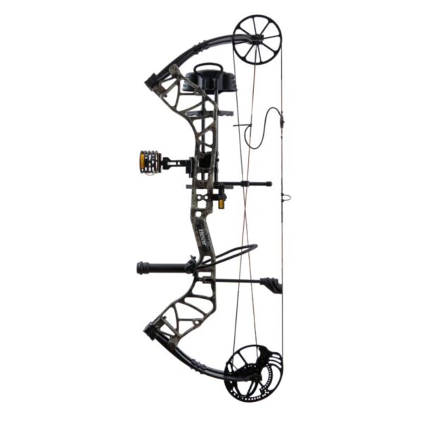 Bear Archery Compound Bow Species XT Package RH (55#-70#)-(23.5"-30.5") 80% Let Off Black Handle/Black Limbs - Image 2