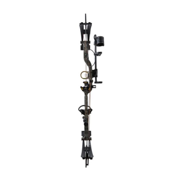 Bear Archery Compound Bow Species XT Package RH (55#-70#)-(23.5"-30.5") 80% Let Off Mossy Oak Bottomland Handle/Black Limbs - Image 6