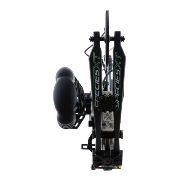 Bear Archery Compound Bow Species XT Package RH (55#-70#)-(23.5"-30.5") 80% Let Off Mossy Oak Roots Handle/Black Limbs - Image 8