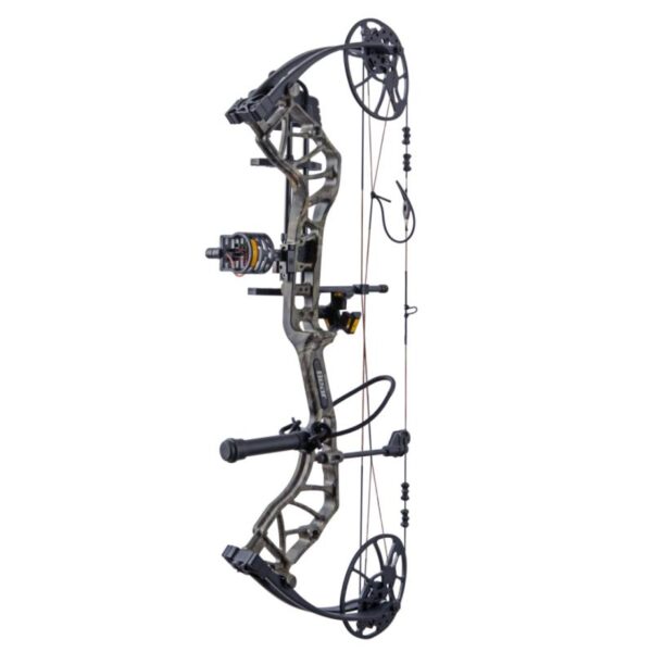 Bear Archery Compound Bow Legit MAXX Package LH 70#-(14.0"-30.0") 80% Let Off Muddy Handle/Black Limbs - Image 3