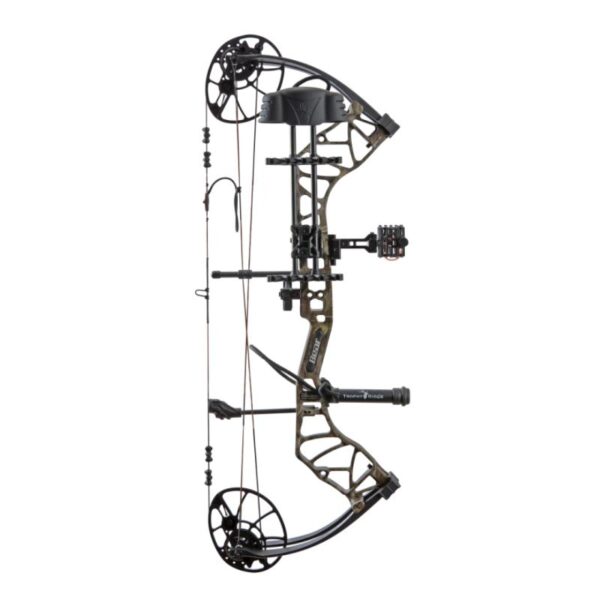 Bear Archery Compound Bow Legit MAXX Package RH 70#-(14.0"-30.0") 80% Let Off Throwback Green Handle/Throwback Green Limbs