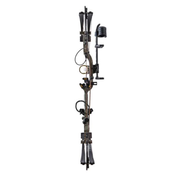 Bear Archery Compound Bow Legit MAXX Package RH 70#-(14.0"-30.0") 80% Let Off True Timber Strata Handle/Black Limbs - Image 5