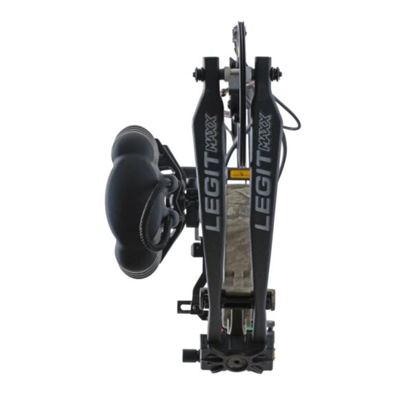 Bear Archery Compound Bow Legit MAXX Package RH 70#-(14.0"-30.0") 80% Let Off Mossy Oak Roots Handle/Black Limbs - Image 7