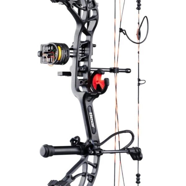 Bear Archery Compound Bow Cruzer G4 Package RH (10#-70#)-(14"-30") 75% Let Off Black Handle/Muddy Limbs - Image 4