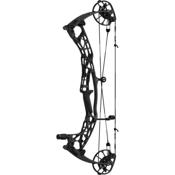 Hoyt Compound Bow Alpha AX-2 29 RH 60#-(27.25''-28.0") (Mod 3)75-85% Let Off Black Out Bone Collector Handle/Black Limbs - Image 2