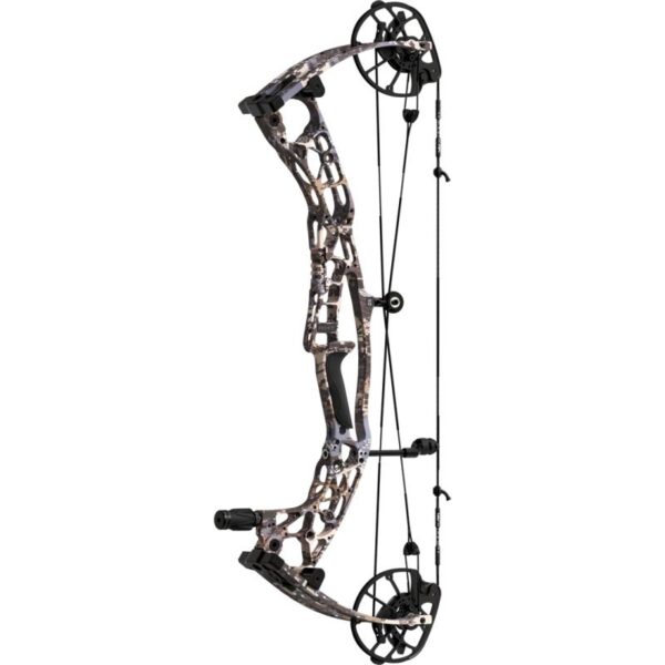 Hoyt Compound Bow Alpha AX-2 29 RH 70#-(29.25''-30.0") (Mod 5)75-85% Let Off Black Out Keep Hammering Handle/Black Limbs - Image 4