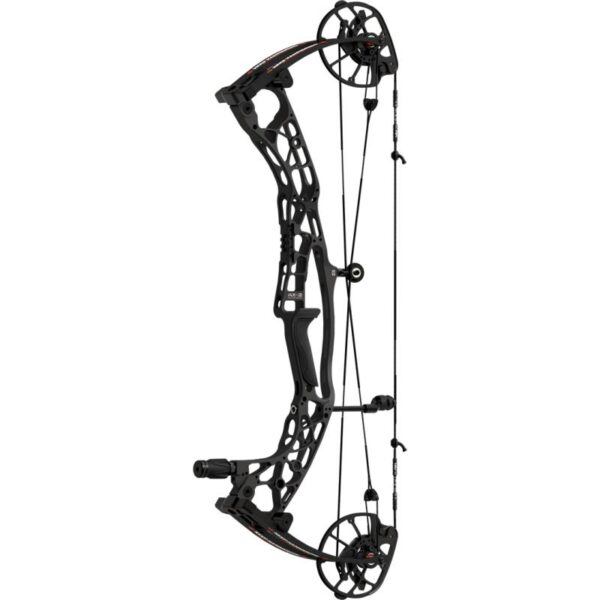 Hoyt Compound Bow Alpha AX-2 29 RH 65#-(28.25''-29.0") (Mod 4)75-85% Let Off Tombstone Bone Collector Handle/Black Limbs - Image 12